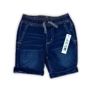 Joe’s Shorts Elastic Waistband Rolled Cuffs Functional Pockets Denim Blue 4T NWT